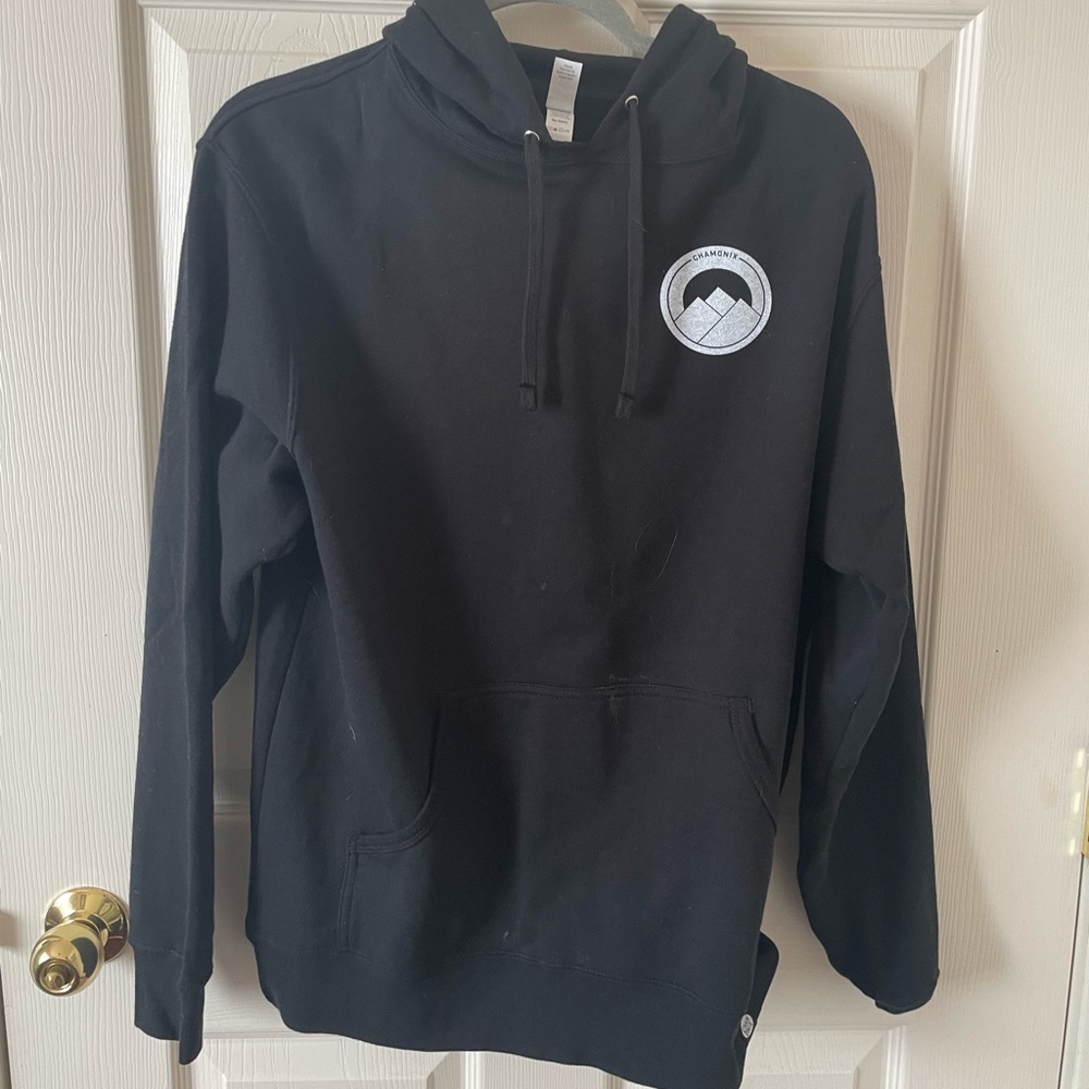 Chamonix snowboard brand hoodie